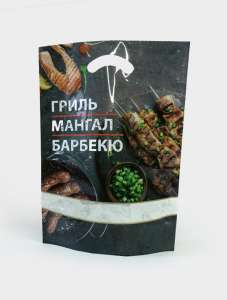 Пакет дой-пак 26*36+6 Шашлык №1 100/800