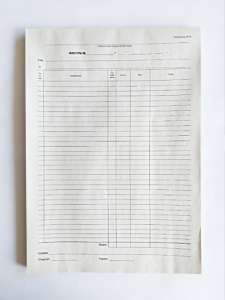 Бланк бухгалтерский ФАКТУРА А4 /100л./ 1/20
